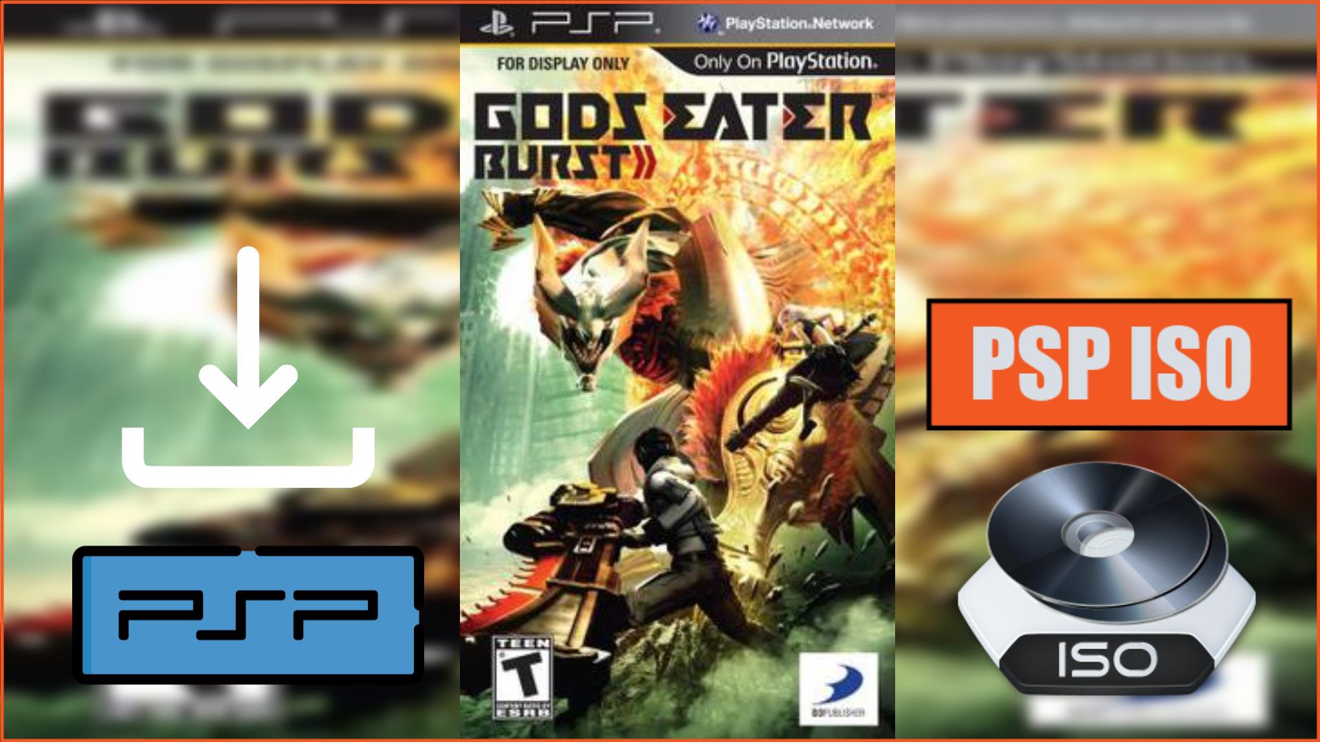 God Eater 2 PSP ISO Download