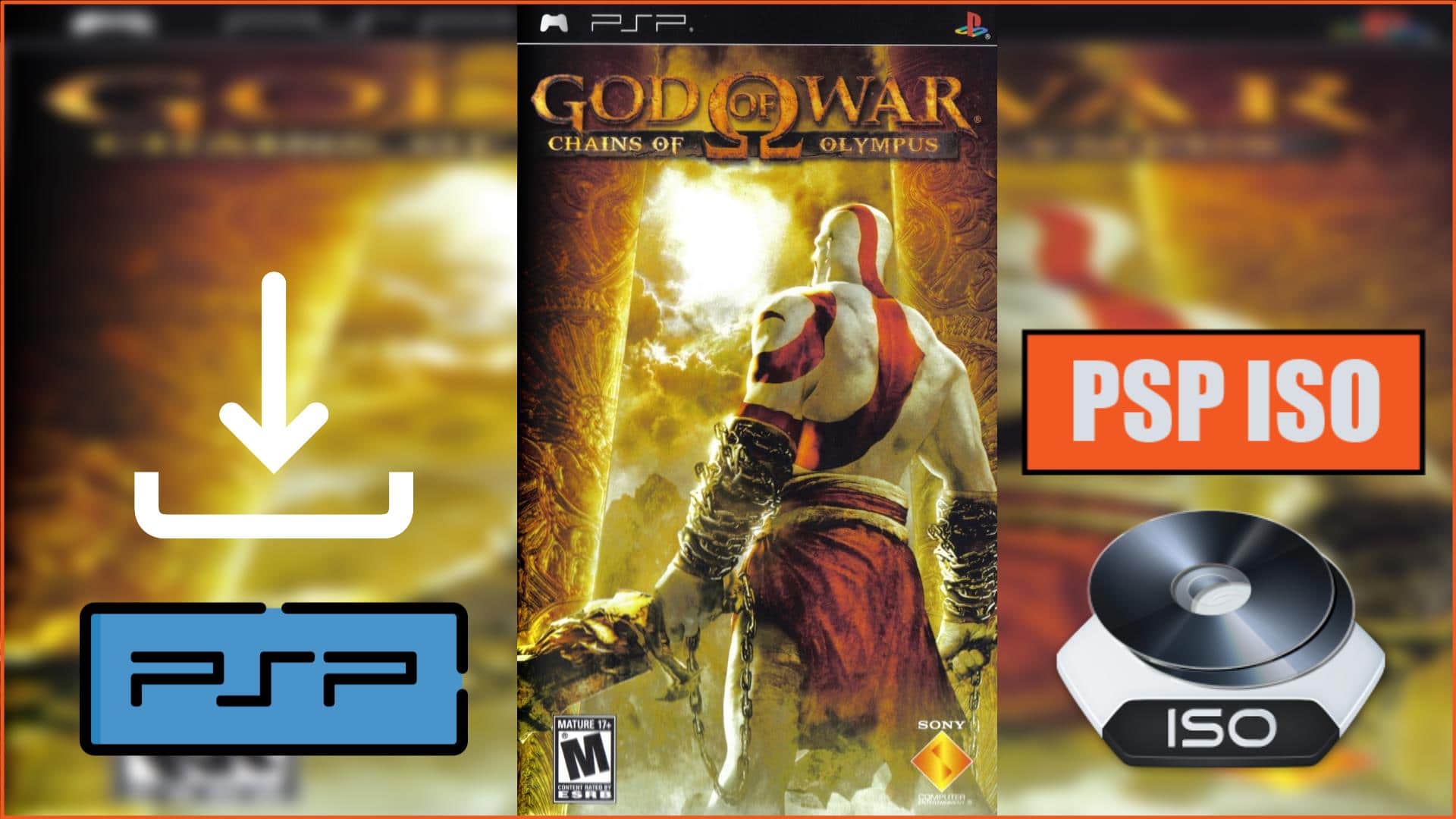 God of War - Chains of Olympus PSP ISO Download
