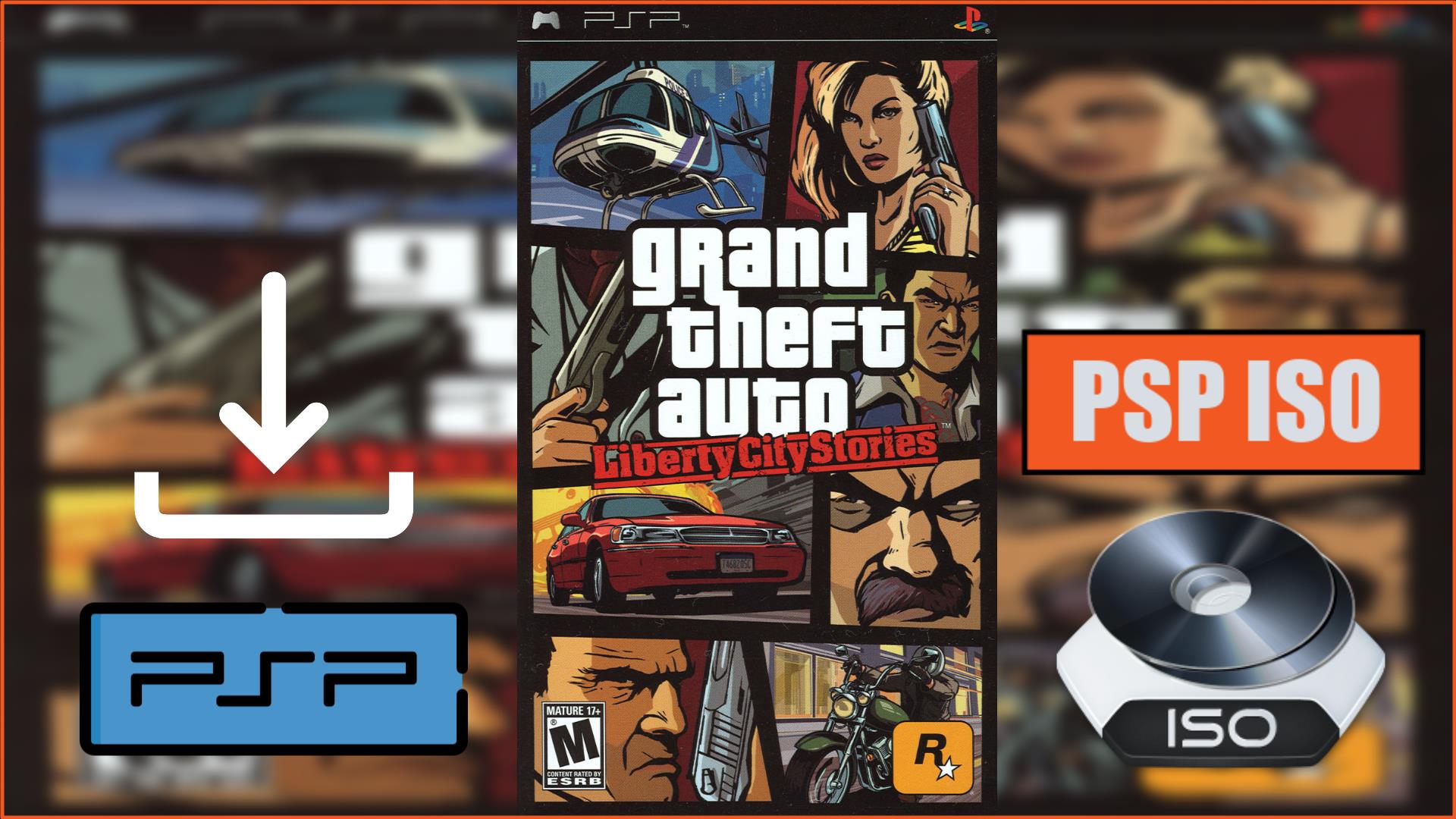 Grand Theft Auto Liberty City Stories PSP ISO Download