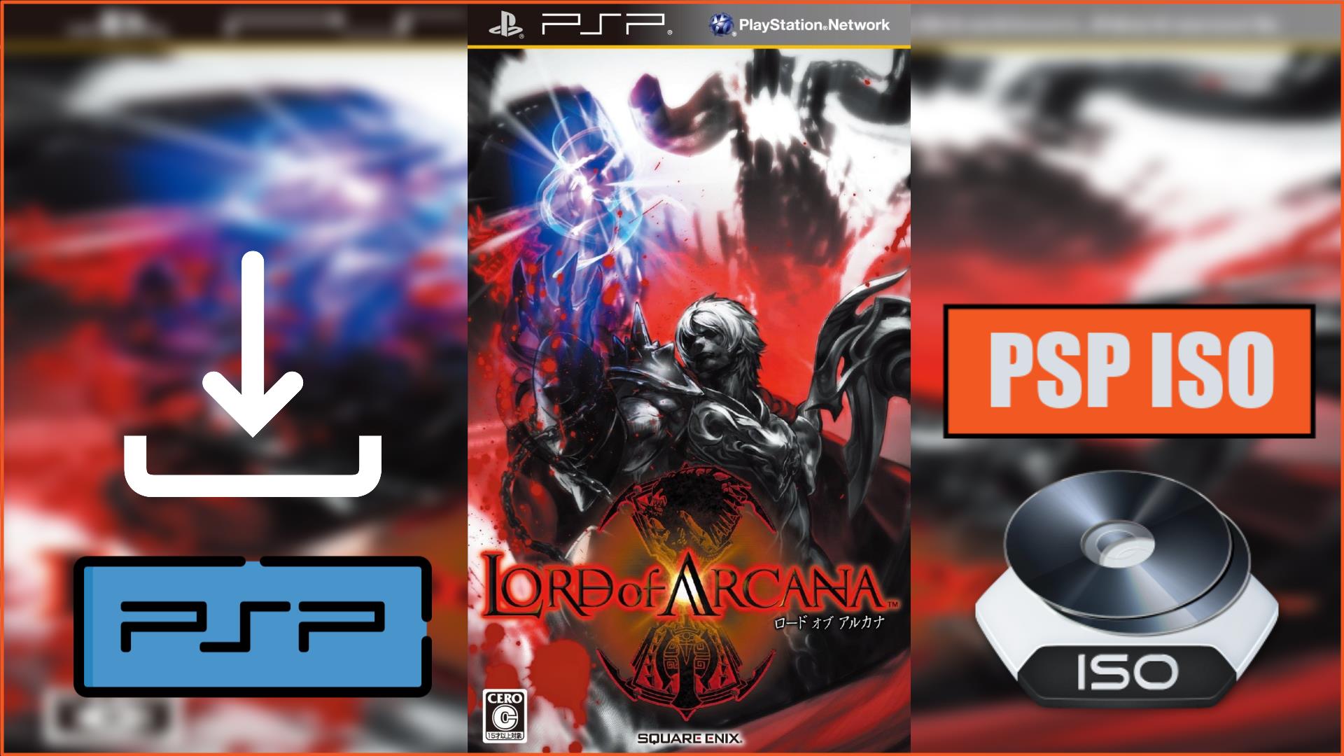 Lord of Arcana PSP ISO Download