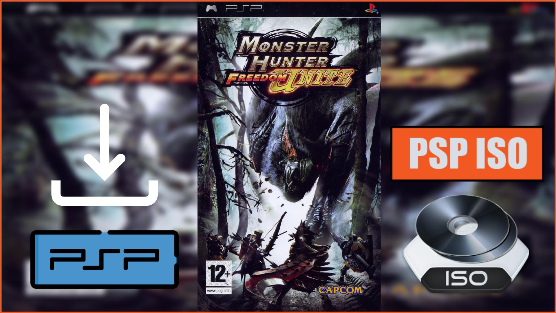 Monster Hunter Freedom Unite PSP ISO Download