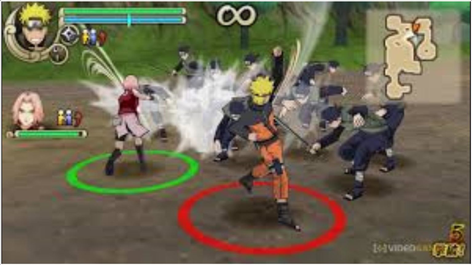 Naruto Ultimate Ninja Heroes PSP ISO File Download 4