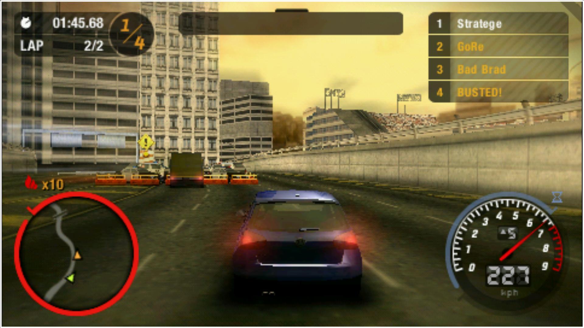 Need for Speed - Most Wanted 5-1-0 PlayStation Portable (PSP) ROM / ISO  Download - Rom Hustler