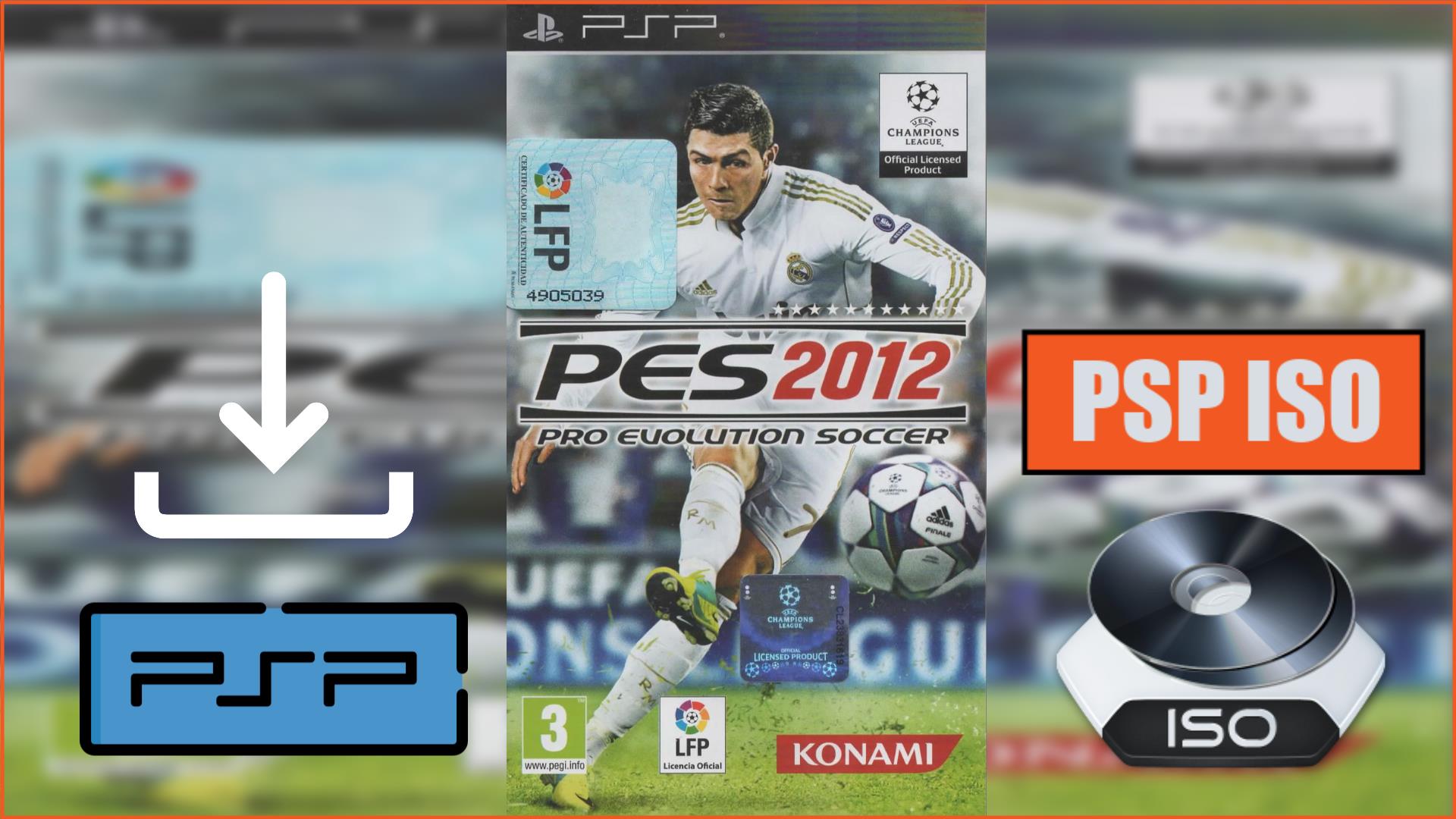 Pro Evolution Soccer 2012 PSP ISO Download - SafeROMs