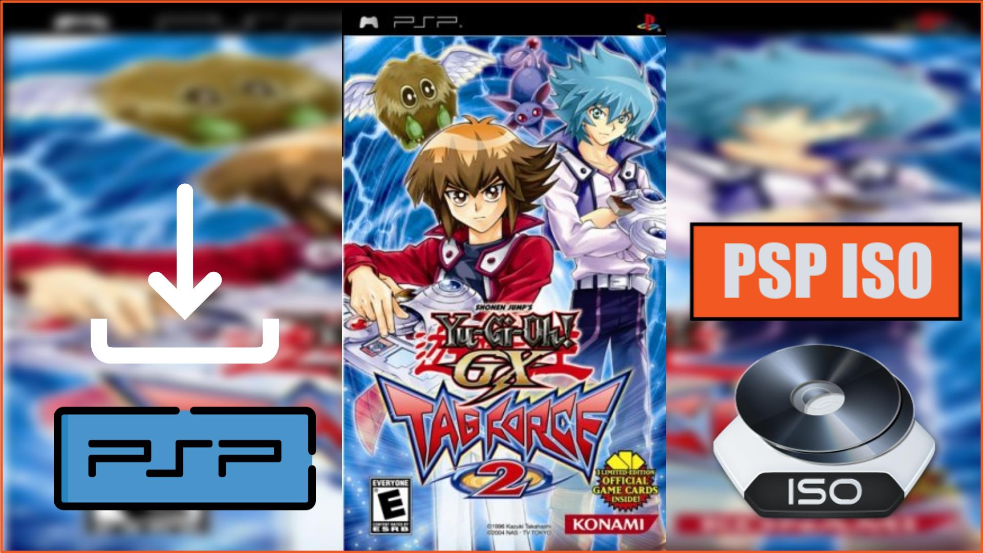 Yu-Gi-Oh! GX Tag Force 2 PSP ISO Download - SafeROMs