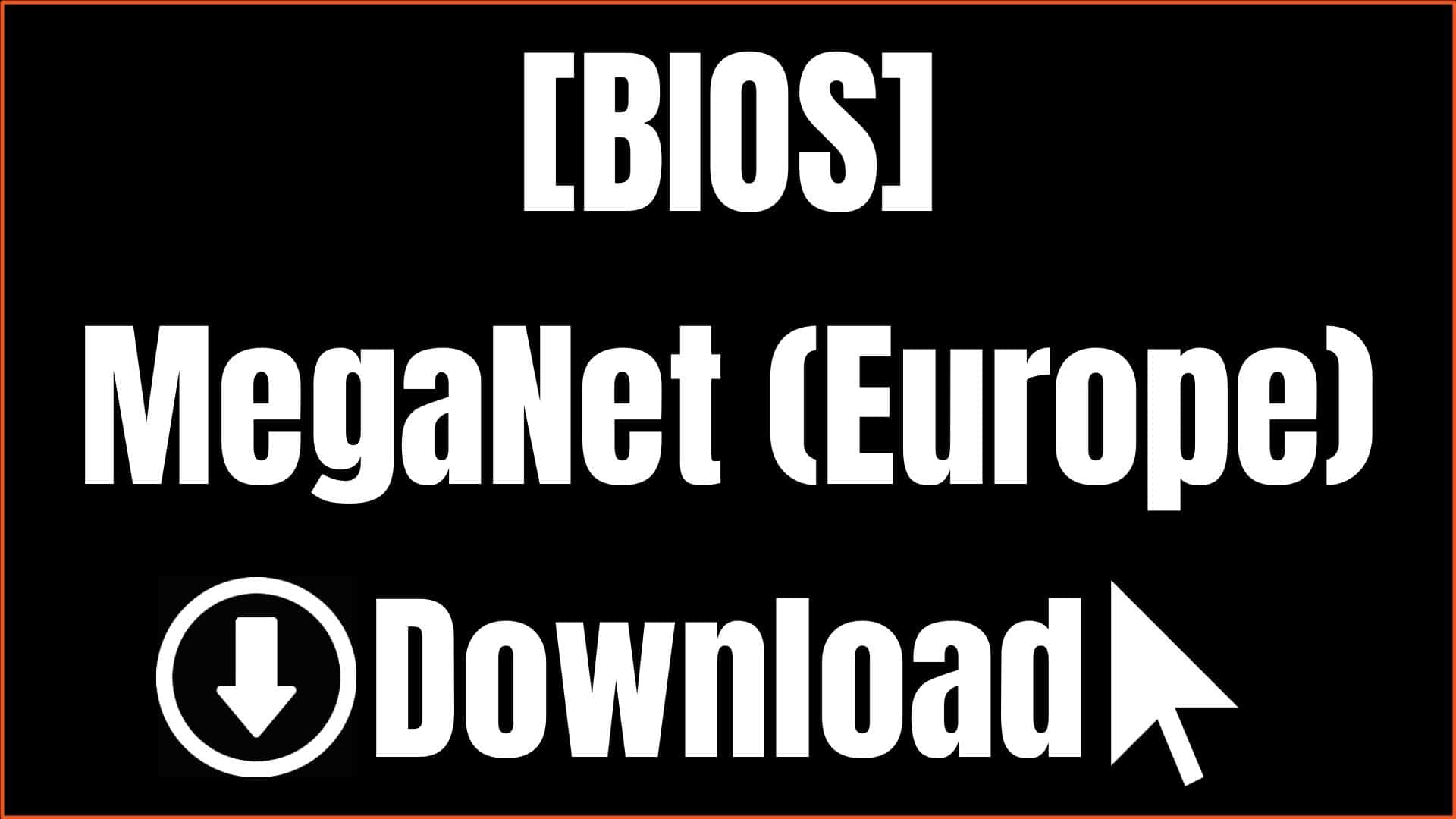 MegaNet (Europe) BIOS
