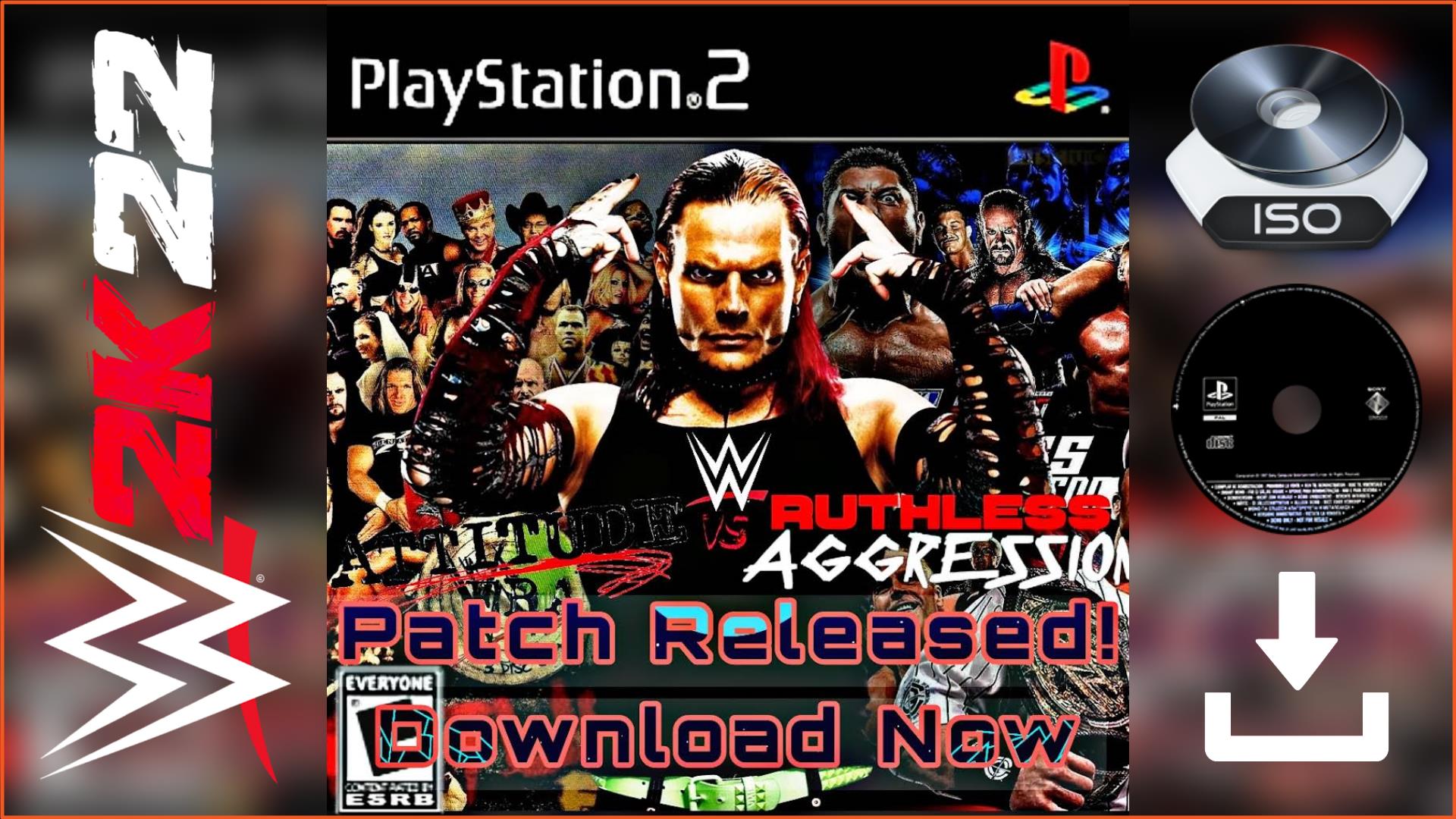WWEHDRockers Era (Ultimate Edition) MOD PS2 ISO