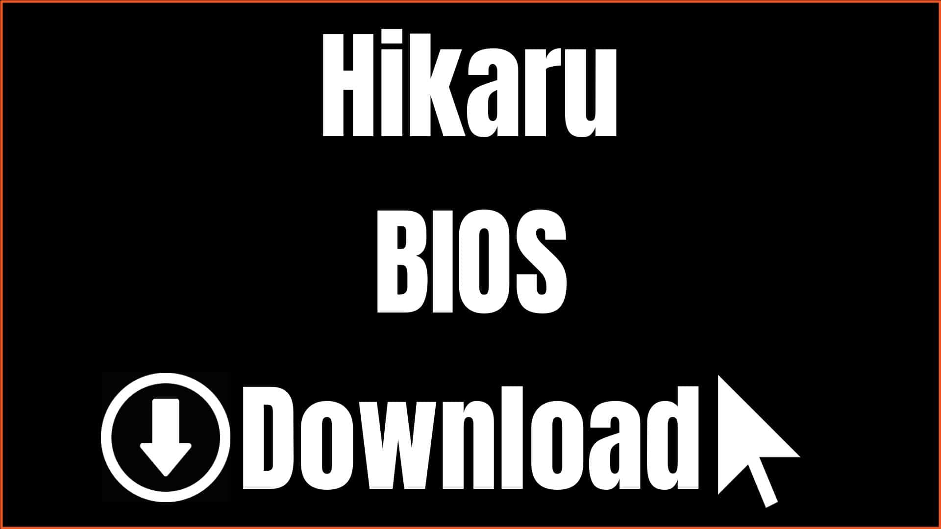 Hikaru BIOS Download