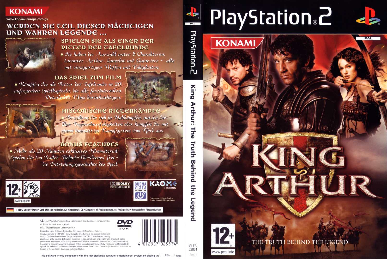 KING Arthur PS2 IOS DOWNLOAD
